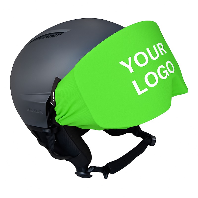 Skihelm covers met logo bedrukken