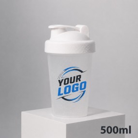 Shakebeker bedrukken met eigen logo | Snelle levering