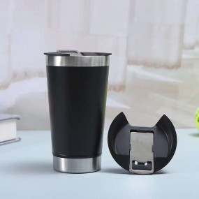Thermobekers bedrukken goedkoop | rvs thermobeker met l...