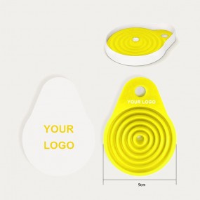 siliconen trechter met bedrijfslogo - gepersonaliseerde...