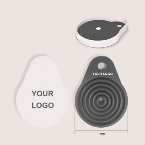 Opvouwbare trechters bedrukken met logo