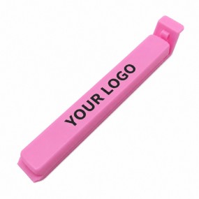 Kunststof Sluitclips met Logo | Zaksluiters voor Verpak...