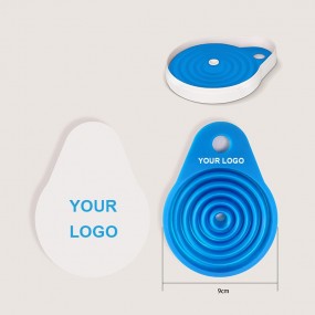 opvouwbare trechters met logo bedrukken